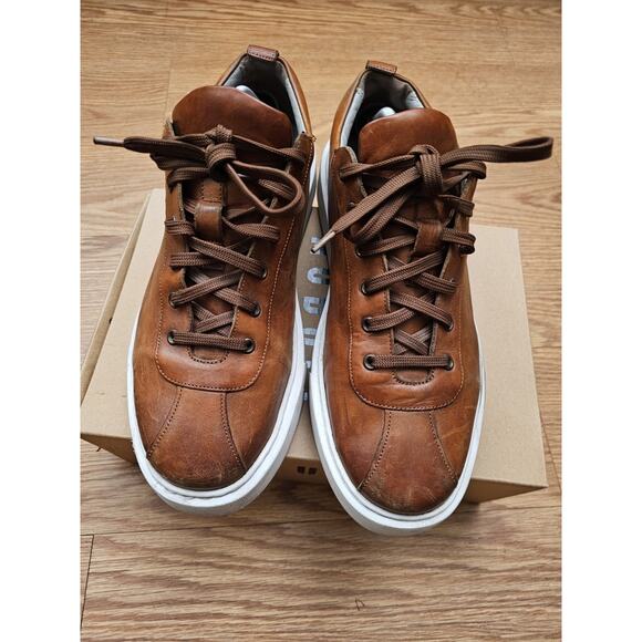 Grenson Tan Brown Leather Lace Up Trainers Men\'s Size US 10 main image 8